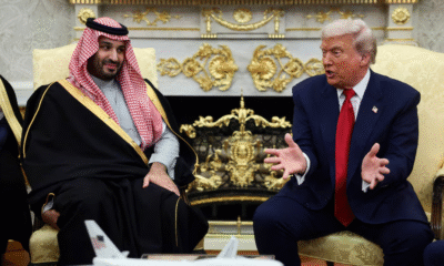 Trump recibe al príncipe de Arabia Saudita