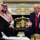 Trump recibe al príncipe de Arabia Saudita