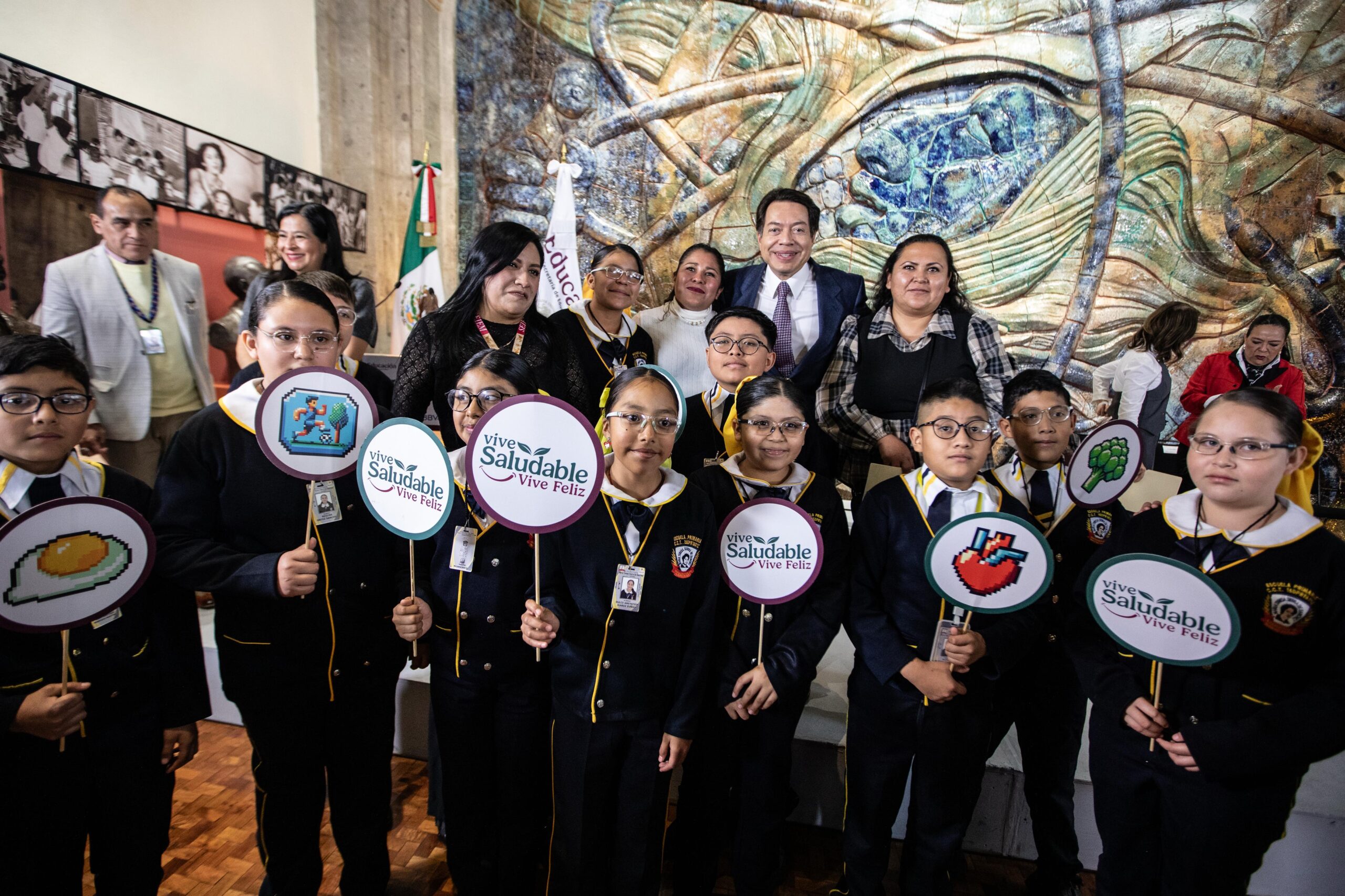 La estrategia Vive saludable, vive feliz, se ha valorado a más de 7.6 millones de estudiantes de primaria