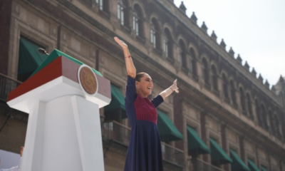 Ante 600 mil personas en el Zócalo, Presidenta sostiene: México avanza con dignidad, justicia, unidad y con la fuerza invencible del pueblo