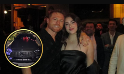 Canelo Álvarez sorprende a su hija Emily con lujoso auto de MILLONES de pesos como regalo de Navidad