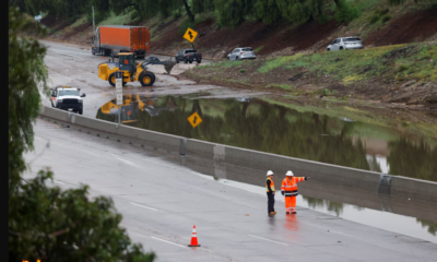 El gobernador de California declaró estado de emergencia en seis condados tras las intensas lluvias