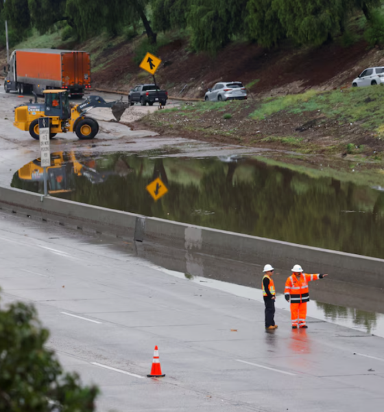 El gobernador de California declaró estado de emergencia en seis condados tras las intensas lluvias