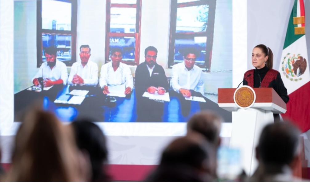 Gobierno de México siempre estará cerca de las víctimas del accidente del Tren Interoceánico