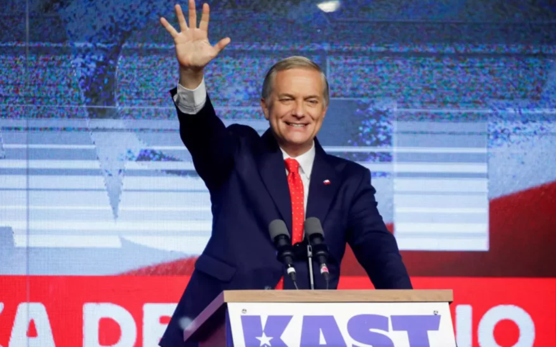 José Antonio Kast, virtual ganador en elecciones presidenciales de Chile