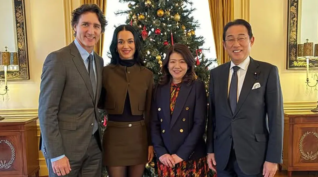 Katy Perry y Justin Trudeau encienden las redes con su primera FOTO juntos