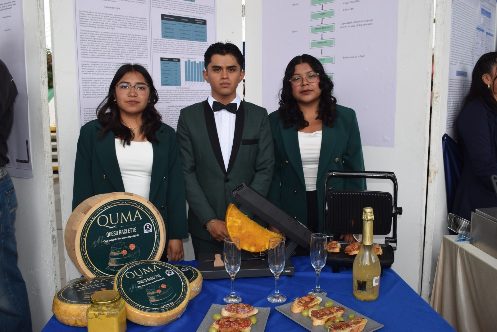 Presentan estudiantes de la UTVM innovaciones alimentarias