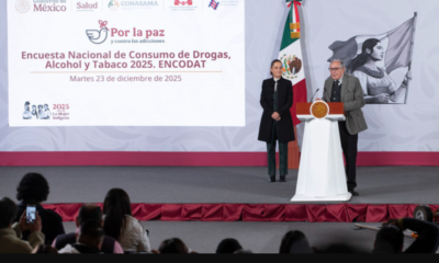 Resultados de la ENCODAT 2025 demuestran que funciona la campaña Aléjate de las drogas. El fentanilo te mata
