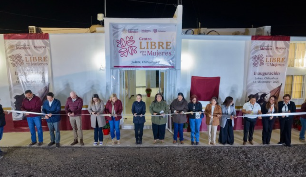 Sheinbaum inaugura Centro LIBRE para mujeres en Ciudad Juárez, Chihuahua