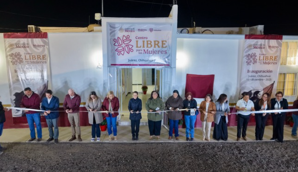 Sheinbaum inaugura Centro LIBRE para mujeres en Ciudad Juárez, Chihuahua