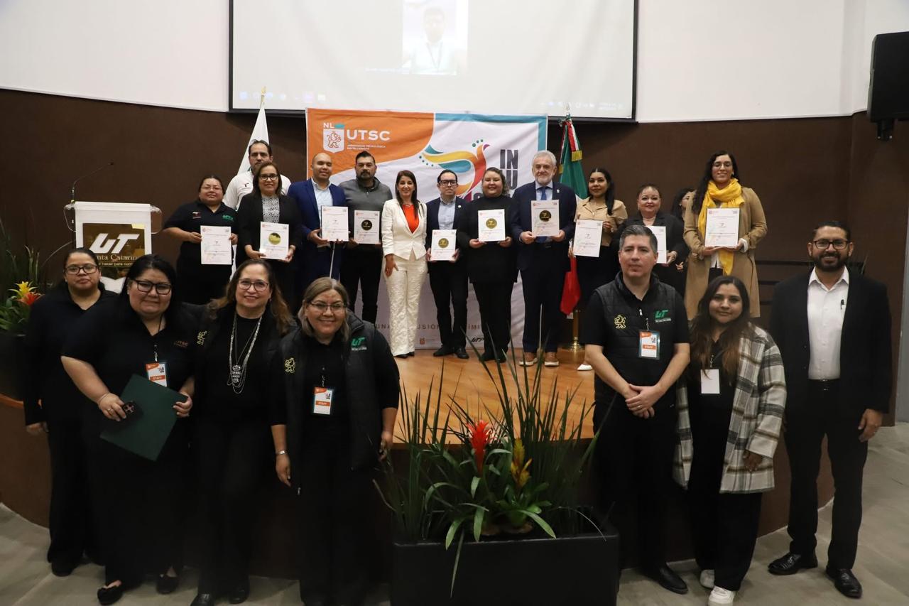 UTVM recibe Distintivo DIISTINGUEUT®️ en categoría Oro por su educación inclusiva