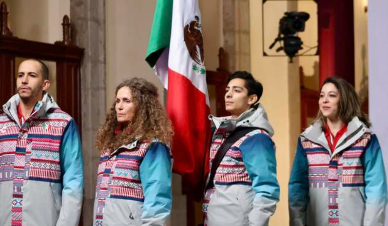 Delegación mexicana asiste a Milano-Cortina 2026 con cinco deportistas