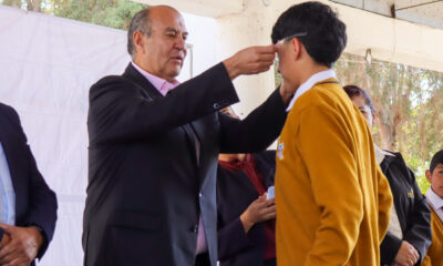 Estudiantes de Tepeji y Atotonilco de Tula reciben lentes para mejorar su aprendizaje