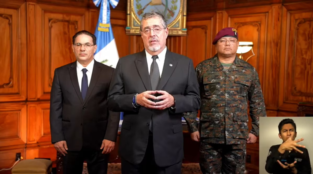 Guatemala declara Estado de sitio