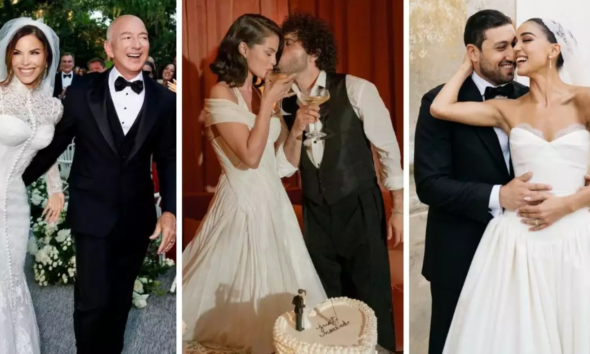Las bodas de los famosos que marcaron el 2025