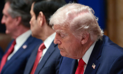 ¿Se queda dormido? Trump dice a su gabinete que sus reuniones son 'aburridas' y por eso 'cierra los ojos'