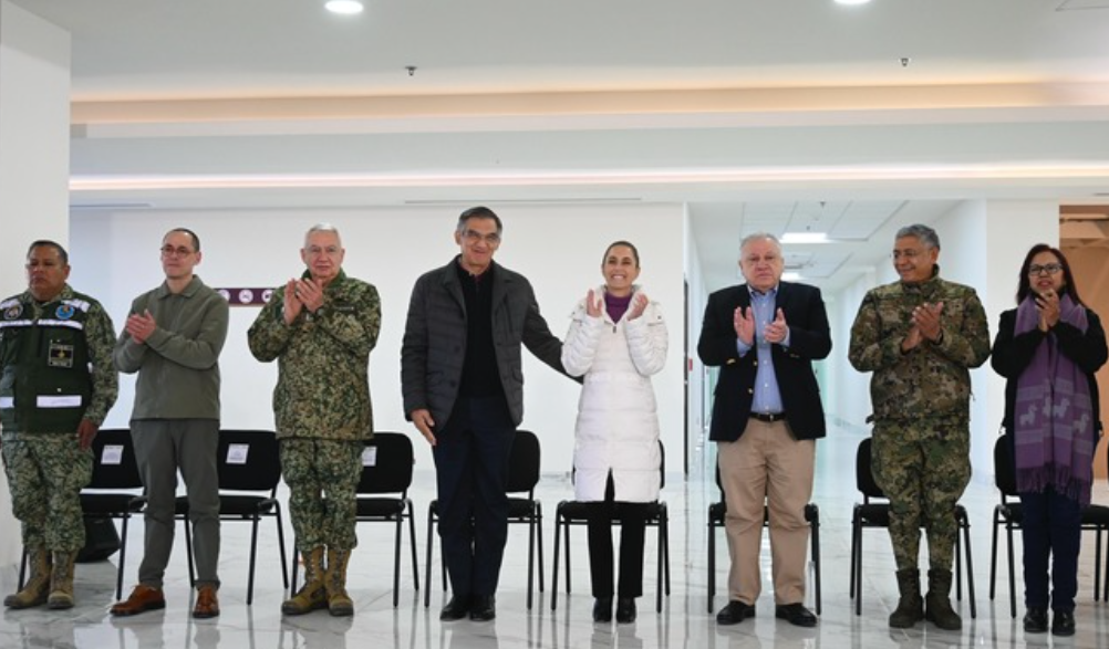 Sheinbaum inaugura la aduana de Nuevo Laredo en Tamaulipas