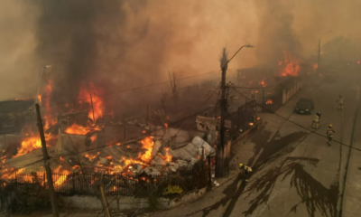 Chile decreta estado de catástrofe por incendios en Ñuble y Biobío