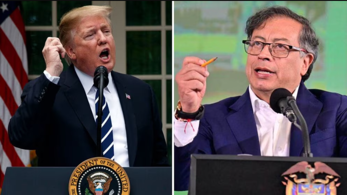 Trump le respondió a Petro y lanzó dura sentencia sobre Colombia: “Está gobernada por un enfermo, pero no lo va a seguir haciendo por mucho tiempo”