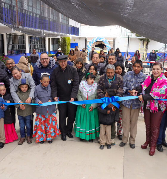 Natividad Castrejón reinaugura Centro de Atención Múltiple en Cuautepec