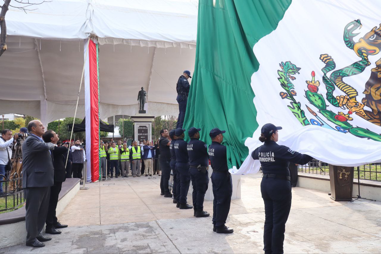 Natividad Castrejón encabeza conmemoración del Bicentenario de Mixquiahuala