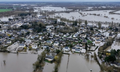 Alerta en Francia por lluvias: inundaciones y crecida de ríos