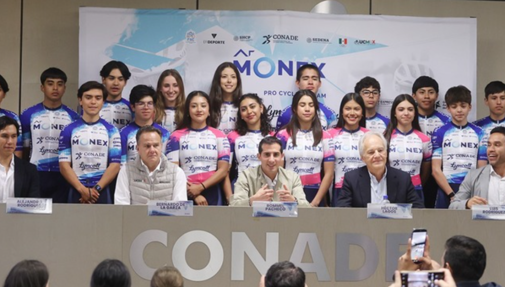 CONADE y A.R. Money Pro Cycling Team impulsan el desarrollo del ciclismo rumbo a la temporada 2026