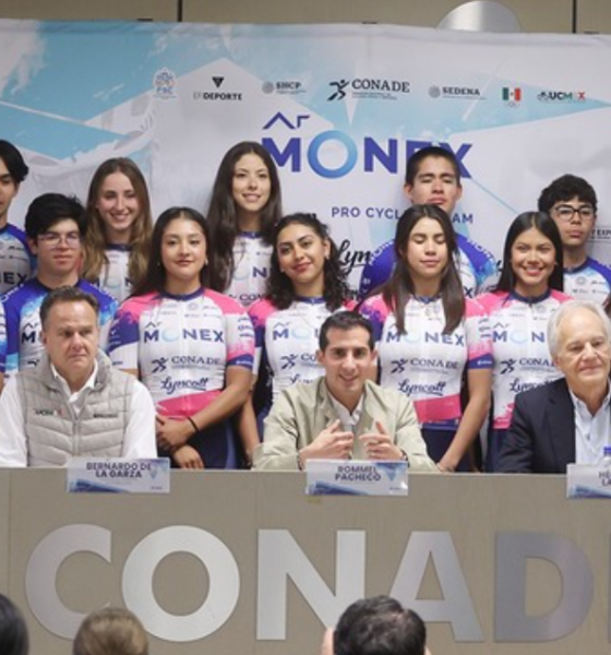 CONADE y A.R. Money Pro Cycling Team impulsan el desarrollo del ciclismo rumbo a la temporada 2026