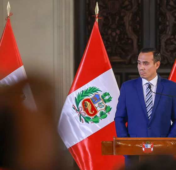 El Congreso de Perú destituyó al presidente José Jerí