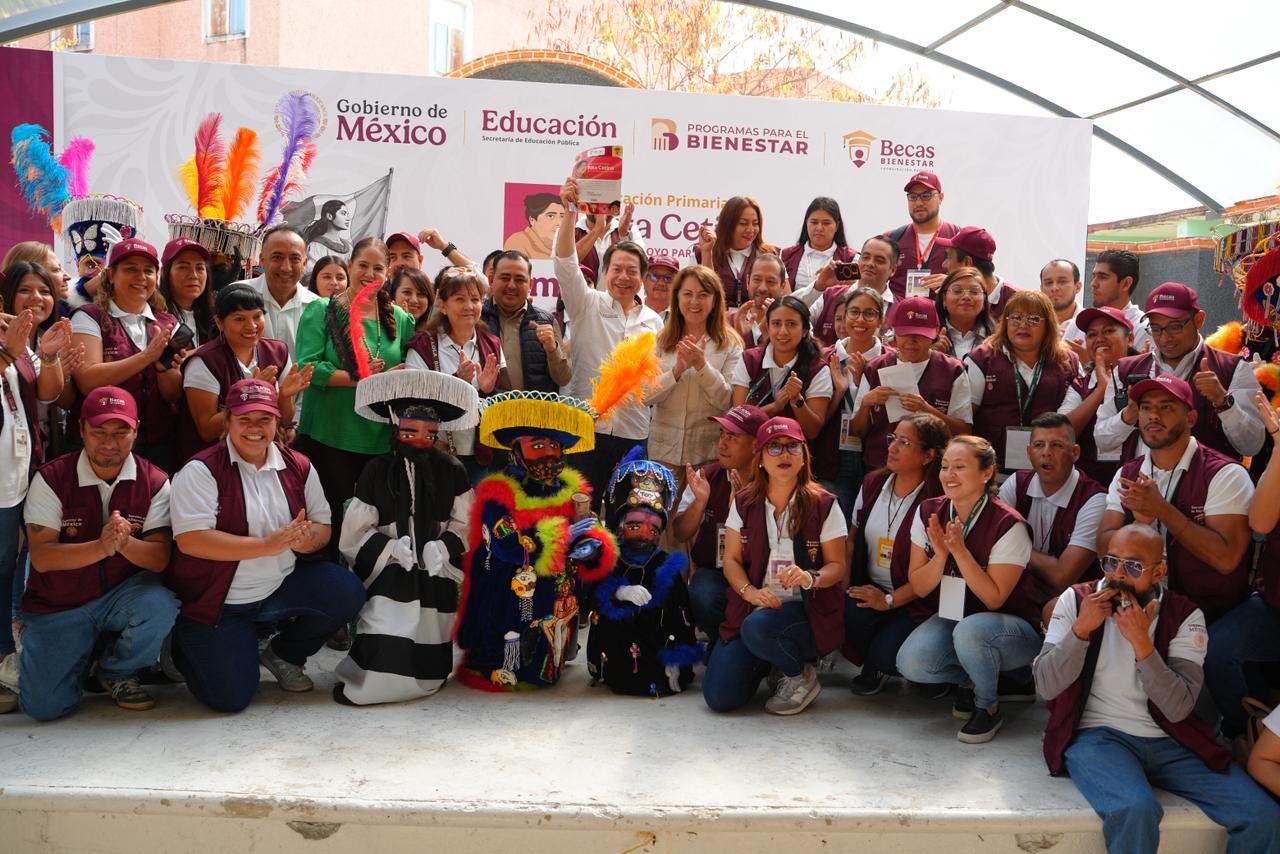 SEP informa que, del 2 al 19 de marzo, será el registro de la Beca Rita Cetina para uniformes y útiles escolares
