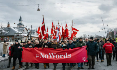 Marcha silenciosa contra Trump en Dinamarca