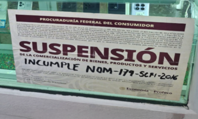 Profeco coloca sellos de suspensión en cinco casas de empeño
