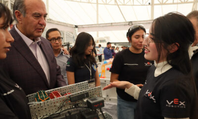 Talento hidalguense avanza al Nacional de Robótica VEX-STEM
