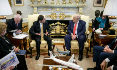 Trump y Petro se reúnen en Washington; hablan sobre narcotráfico