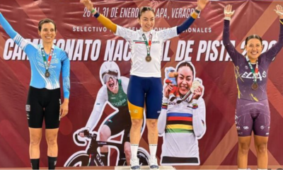 Yareli Acevedo domina el Campeonato Nacional de Ciclismo de Pista en Veracruz