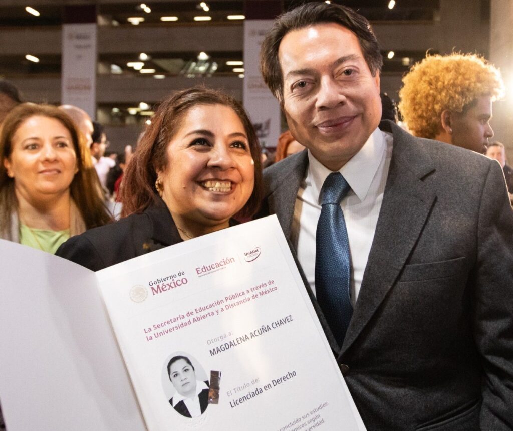 Durante la presente administración se registraron más de un millón 100 mil títulos y cerca de 800 mil cédulas