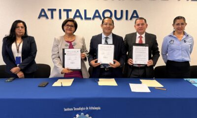 UTT firma convenio académico con Tecnológico de Atitalaquia