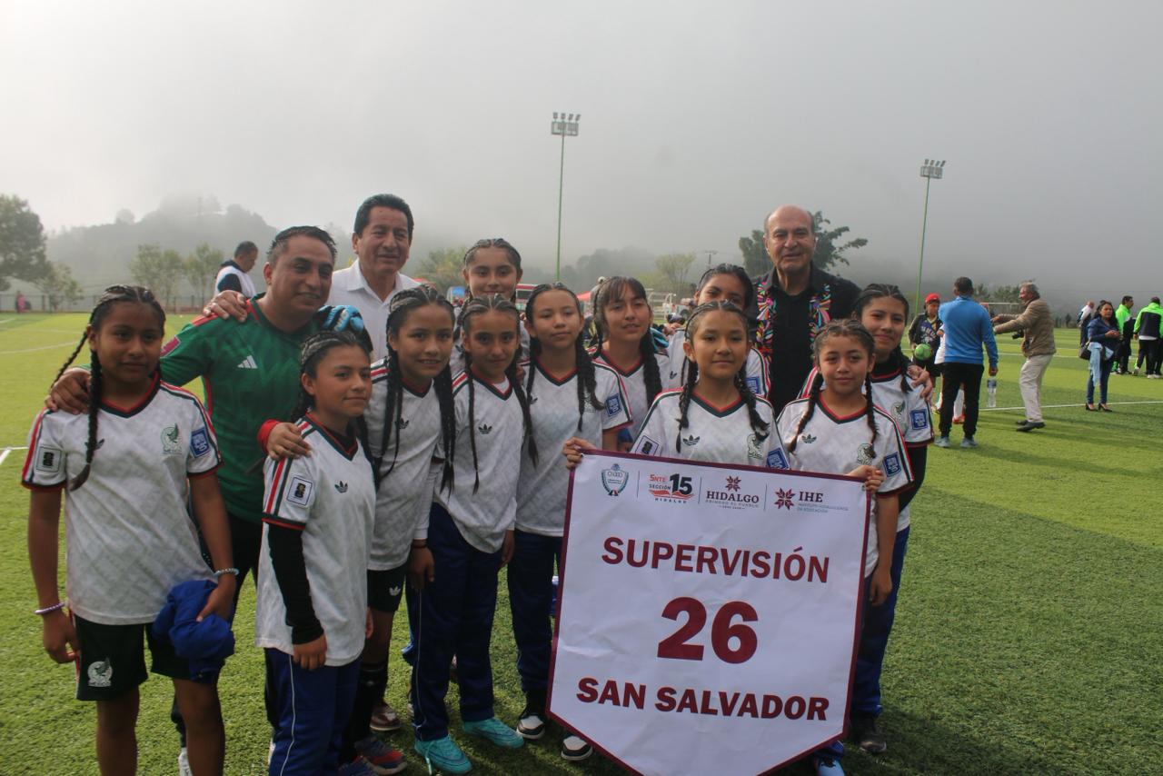 Tlanchinol, sede de la final estatal de la Copa Escolar Nacional Futbolito 2026