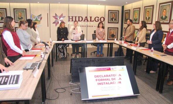 Sesiona comité contra la violencia escolar en Hidalgo
