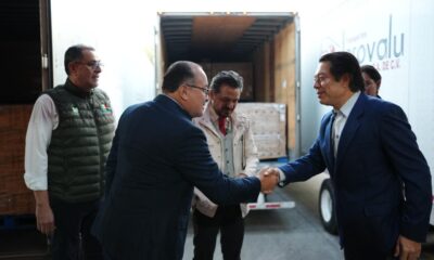 Educación e IMSS reciben donación de casi 4 millones de cepillos dentales para fortalecer la salud bucal en primarias