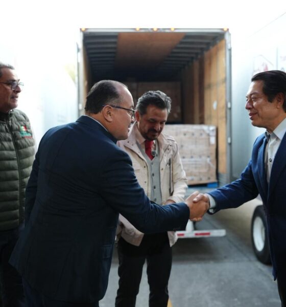 Educación e IMSS reciben donación de casi 4 millones de cepillos dentales para fortalecer la salud bucal en primarias