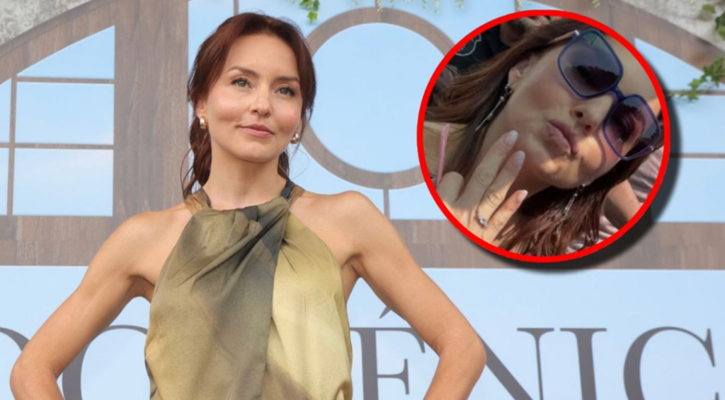 ¡Angelique Boyer se compromete! La actriz presume su anillo de compromiso