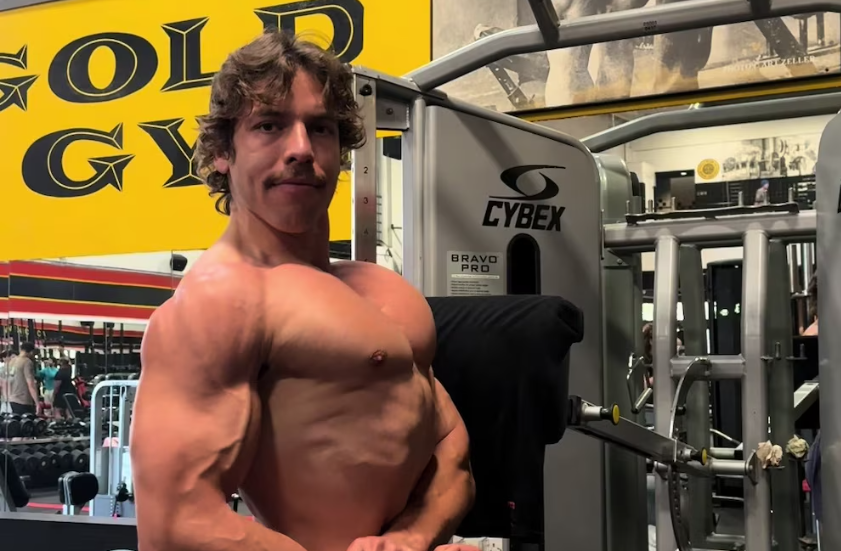 Arnold Schwarzenegger entrena a su hijo para competir en fisicoculturismo