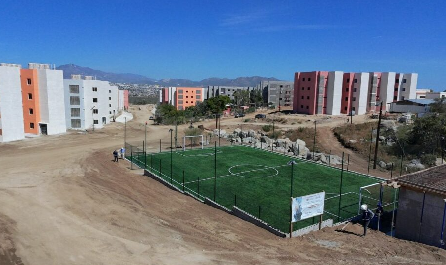 Avanza la construcción de canchas para el Mundial Social en el país