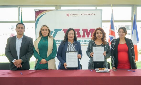 UTVAM firma convenio con la Escuela de Negocios Frederic Skinner