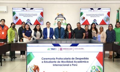 Estudiante de la UTMZ realiza movilidad académica en Perú