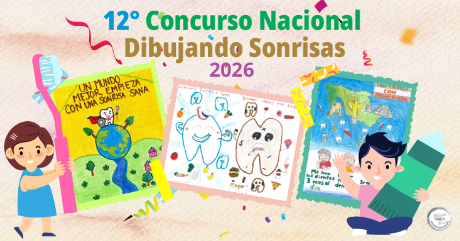 Lanzan convocatoria del 12° Concurso Nacional “Dibujando Sonrisas 2026” para promover la salud bucal infantil