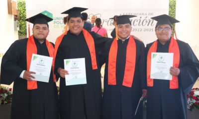 Egresan 158 estudiantes de la Universidad Politécnica de Huejutla