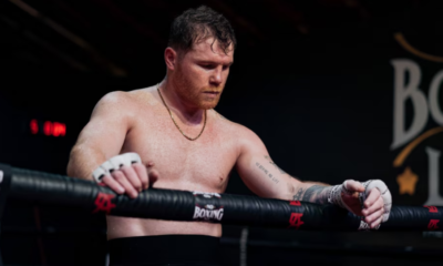 Canelo Álvarez pierde apuesta en juego tradicional durante encuentro con creador de contenido