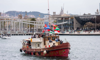 Flotilla humanitaria con 40 embarcaciones busca llevar ayuda a Gaza